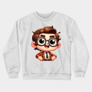 Cute Journalist Crewneck Sweatshirt